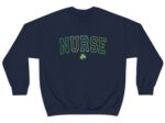 Varsity Nurse St Patricks Day Sweatshirt - Image 8
